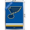 thumbnail image 3 of NHL St. Louis Blues - Logo 21 Wall Poster, 3 of 5