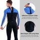 thumbnail image 4 of Traje de neopreno de 3 mm para hombre Buceo de cuerpo completo con cremallera trasera, 4 of 7