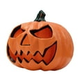 thumbnail image 3 of Estatua de calabaza de Halloween para jardín, centro de mesa, lámpara de calabaza, decoración de Halloween para balcón, fiesta, hogar, vacaciones,, 3 of 8