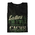 thumbnail image 4 of Ladies Full of Cache Cash Money Quote Men's Graphic T Shirt Tees Brisco Brands S, 4 of 6