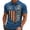 Z16-Blue, variant on 250 Anniversary USA Shirt, Short Sleeves Patriotic Shirts for Men, USA Graphic 4th of July Shirt for Men