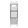thumbnail image 3 of Stainless Steel Shelving, 4 Tier Adjustable Shelf Storage, Stainless Steel Heavy Duty Shelving, 3 of 20