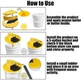 thumbnail image 7 of 2PCS Mouse Rat Trap Bucket,5 Gallon Mouse Rat Traps Indoor for Home,Reusable Bucket Lid Rat Traps Indoor Outdoor,Mouse Catching Tool, 7 of 7