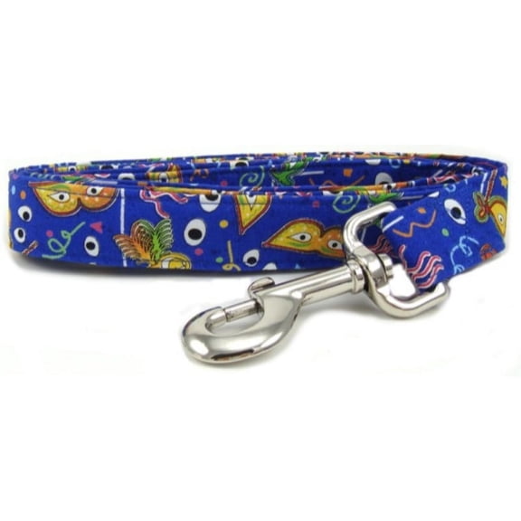 Mardi Gras Dog Leash - Size - Small