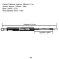 thumbnail image 4 of Hood Lift Gas Strut Rigidity Distance 280mm Tricycle Up Door For Snack Car, 4 of 8