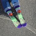 thumbnail image 2 of Lazy Basketball Socks from the Sock Panda (Adult Small), 2 of 6