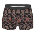 thumbnail image 5 of Uemuo Retro Floral Pattern Men's Boxer Briefs,Trunk Anti-Chafing,Comfortable, Durable, and Stylish Underwear-Large, 5 of 9
