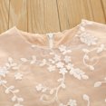 thumbnail image 2 of Franhais Baby Girl’s Fashion Long-sleeved Jumpsuits Fresh Lace Stitching Skirt Triangle Romper, 2 of 6