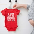 thumbnail image 5 of Proud Grandma Funny Spoiled Grandbaby Romper Boys or Girls Infant Baby Brisco Brands NB, 5 of 6