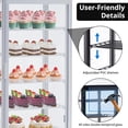 thumbnail image 3 of Accreate Commercial Display Refrigerator, 3.46 Cu.Ft. Glass Door, Upright Beverage Merchandiser, White, 3 of 7