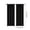 Black, variant on Wovilon Blackout Curtains, 78.7 x 39.4 Inches Soft Textured Fade Resistant Fabric, Complete Privacy Protection Temperature Regulating, Energy Saving Curtain for Patio Nursery Office