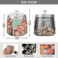 thumbnail image 2 of Yayeee Ashtray with Lid for Cigarette Smokeless Stainless Steel Home Ash Holder, Cityscape Painting, 2 of 7