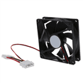 thumbnail image 3 of 4X DC 12V 4 Pin Black Plastic PC Cooling Fan 90mm x 90mm x 25mm, 3 of 5