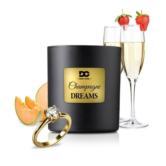 Daniella's Candles Champagne Dreams Jewelry Scented Jar Candle - Necklace
