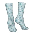 thumbnail image 7 of Salouo Sea Turtle Pattern Fun Novelty Crew Socks,Casual Athletic Socks Neutral Socks, 7 of 7