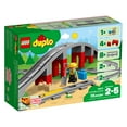 thumbnail image 5 of LEGO Train Bridge and Tracks 10872 Building Set (26 Pieces), 5 of 8