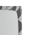 thumbnail image 2 of Ambesonne Grey Fitted Sheet, Retro Minimalist Pattern, Full Size, Charcoal Grey, 2 of 2