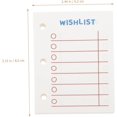 thumbnail image 4 of GFDYREE 4pcs Binder Schedule Core School Stationery Pages Home Daily Cm Cores Filler Detachable Line Spiral X Student Pads Loose- Pocket Goal Office Mini Supplies Journal Rings Hole, 4 of 7