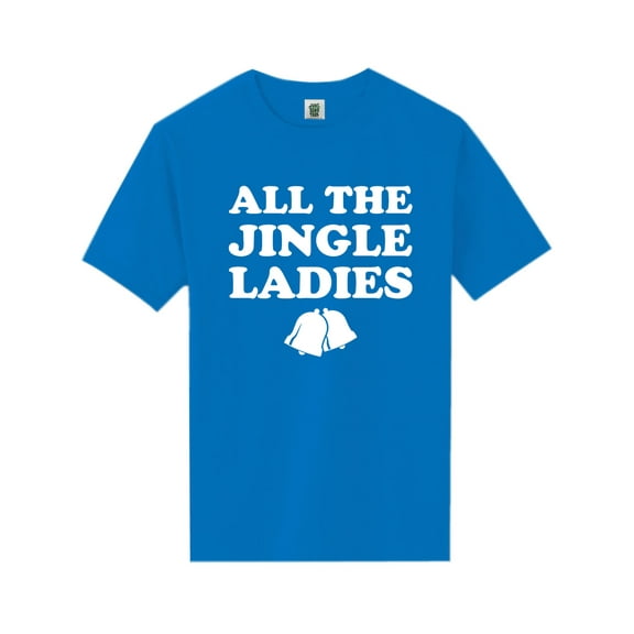 All The Jingle Ladies Short Sleeve Neon T-Shirt