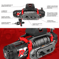 thumbnail image 2 of X-BULL Electric Winch 13500lb Load Capacity 12V DC Power Towing Truck Off-Road 2 in 1 Wireless Remote, 2 of 10