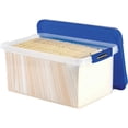 thumbnail image 3 of Heavy Duty 20 Inch Plastic Letter File Box with Hanging Rails and Handles, 3 of 8