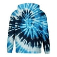 thumbnail image 4 of Aloohaidyvio Hoodies for Men Big and Tall,Men's Tie dye Hooded Sweatshirt Casual Long Sleeve Drawstring Cotton Pullover Hoodies with Pockets, 4 of 4
