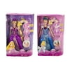 Maven Gifts: Disney Princess Glittering Lights Cinderella Doll with Disney Princess Glittering Lights Rapunzel Doll