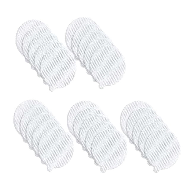 Recogedor De Pelo De Drenaje De 25 Piezas, Malla De Drenaje Desechable, Red De Drenaje Impermeable, Pegatina De Malla Antideslizante, Trampa Para Pelos Reemplazable Para Baño Advancent HA022959-00