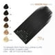 thumbnail image 2 of Extensiones de cabello Aison Black Clip en cabello humano real, 115 g, 2 of 6
