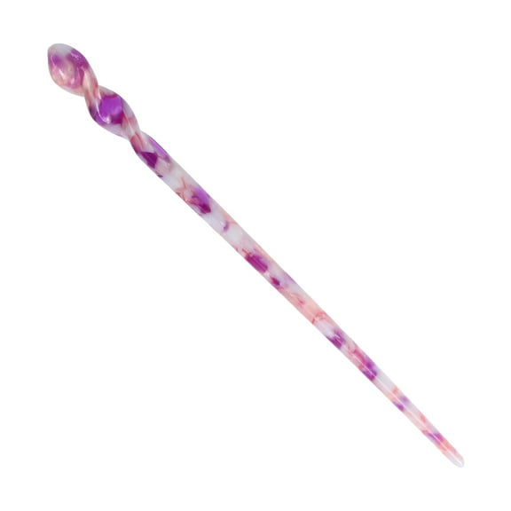 LOLIPPYY Japanese Hair Chopsticks Purple Acetate Accessories for Women 1Pack