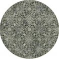 thumbnail image 1 of Dynamic Rugs ANR8571623696 Ancient Garden Round Rugs, Steel Blue - 7.10 in., 1 of 1
