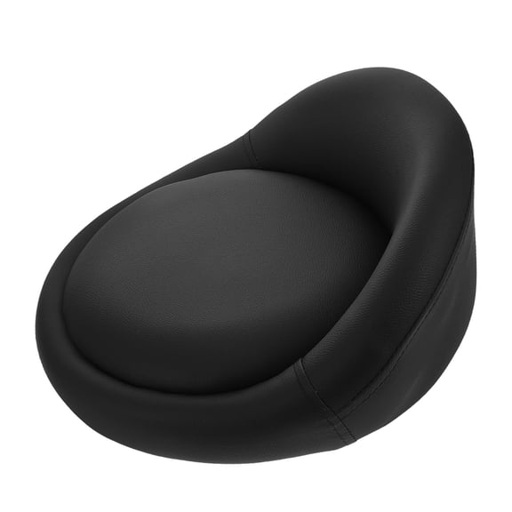 NIAIZEK Black PU Cushioned Bar Stool Seat with 360° Swivel and Anti- Base for Comfortable Bar Chair Seating