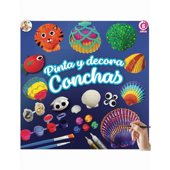 Kit de pintura de conchas marinas Juego manualidades