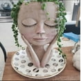 thumbnail image 4 of Dreaming Girl Planter Vase - Succulent flower pot, 4 of 10