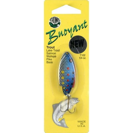 Thomas Buoyant Minnow, Brown Trout, 1/4 oz (Best Flies For Stocked Trout)