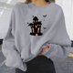 thumbnail image 2 of Sudaderas con capucha estampadas de manga larga informales para mujer a la moda de Halloween Fridja hj3322, 2 of 5
