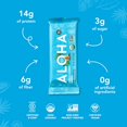 thumbnail image 3 of Organic Plant Based Protein Bars |Peanut Butter Chocolate Chip | 1.98 Oz (Pack of 12) | Vegan, Low Sugar, Gluten Free, Paleo, Low Carb, Non-GMO, Stevia Free, Soy Free, No Sugar Alcohols, 3 of 5