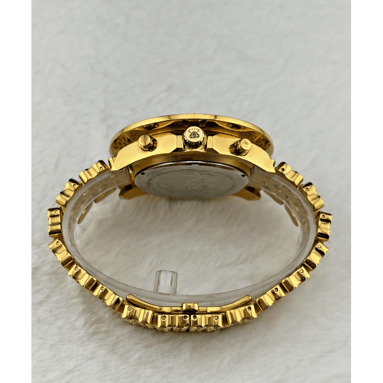 IceTime KING Yellow 50mm Men's Yellow Gold Steel Watch Iced IceTime KING Yellow 50mm Men's Yellow Gold Steel Watch Iced