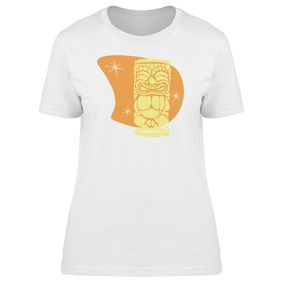 Tiki Head Statue Tee Women's -Image by Shutterstock