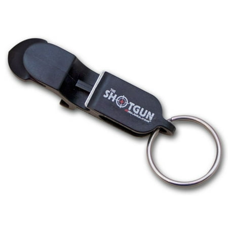 Shotgun Beer Keychain Can Bottle Opener, Officially licensed Drinking Games product By Drinking Games From