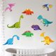 thumbnail image 2 of Pegatinas de pared de dinosaurios, pegatinas de pared para niños, decoración de pared para habitación de bebé y guardería, 2 of 5