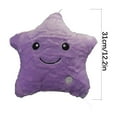 thumbnail image 2 of Colorful Five-pointed Star Luminous Glowing,Soft Plush Children Cute Toy for Christmas Gifts, 2 of 3