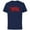 Navy, variant on The Dark Side Darth Vader Darth Maul Sith Villains - Short Sleeve Cotton T-Shirt for Adults - Customized-Yellow