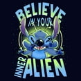 thumbnail image 2 of Womens Lilo & Stitch Believe In Your Inner Stitch T Shirt, 2 of 4