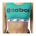 thumbnail image 2 of Reebok Womens Logo Sports Bra, Green, Large, 2 of 4