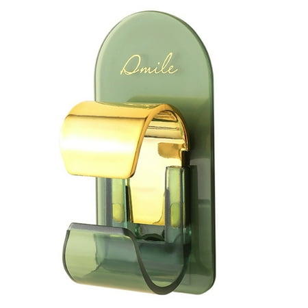 

Wall Mounted Bathroom Hook Strong Bearing Storage Hook for Bathroom Kitchen Living Room Green