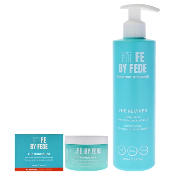 Kit Fit.Fe By Fede Loção Corporal The Reviver 250 mL & Manteiga Corporal