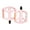 Color:Light pink, variant on Light Weight Nylon Mountain Bicycles Pedals Wide Flat Cycling Pedals Seal Bearings Nonslip Bicycles Pedals Easy to Use