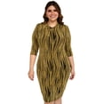 thumbnail image 4 of Vestido sexy de noche Roman Fashion/Tallas Extras 1603 (Oro) dorado 36 Roman Fashion V-EXO-1603-ORO, 4 of 6