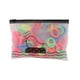 thumbnail image 2 of Paquete de 100 coleteros para mujer, coleteros para niña, coleteros de goma, bandas elásticas para el cabello para regalos de Navidad, horquillas para bebés y niñas., 2 of 2